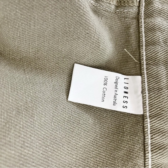 Lioness Miami Vice Light Khaki Green Cargo Baggy Utility Pants US 12 XXL NWT - Picture 6 of 7